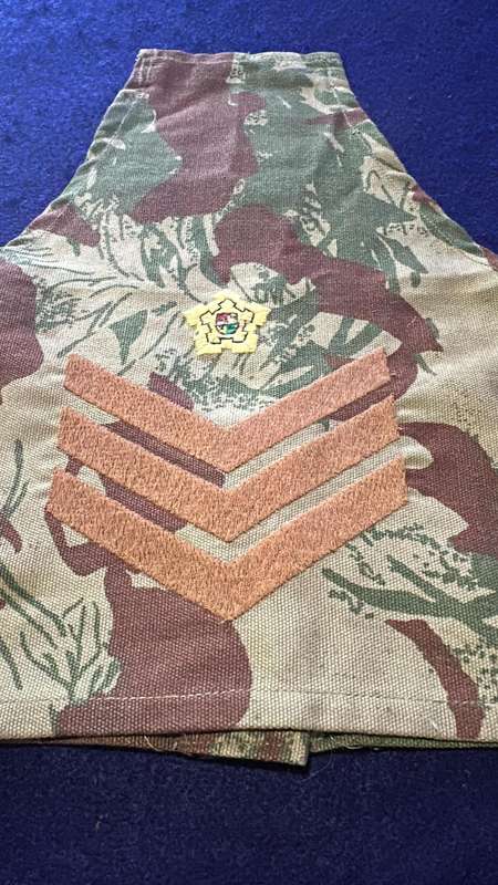 SAP Camouflage Staff Sergeant Ranks - Pair