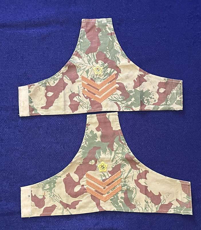 SAP Camouflage Staff Sergeant Ranks - Pair