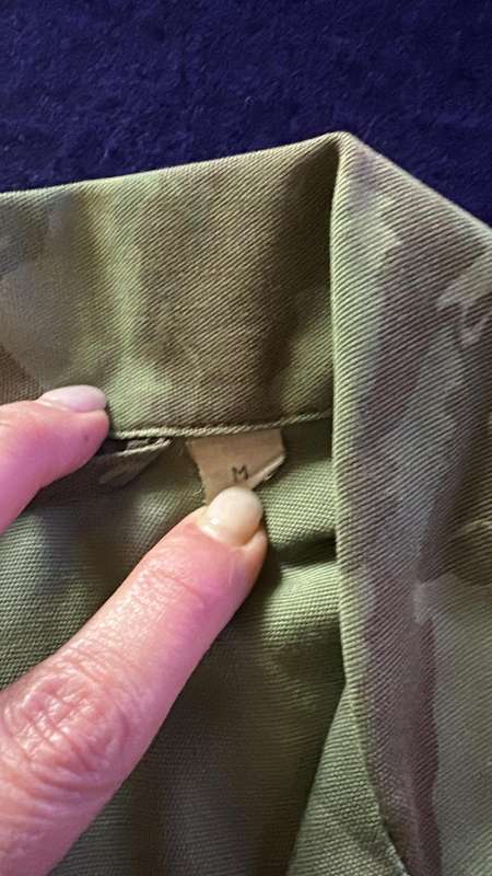 32 Battalion Camouflage Long Sleeve Shirt - Size Medium