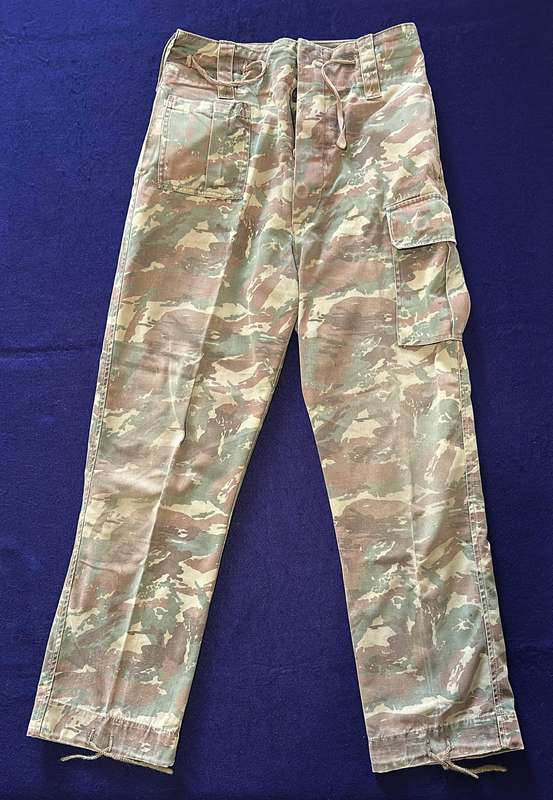 32 Battalion Camouflage Long Trousers - Size 8176