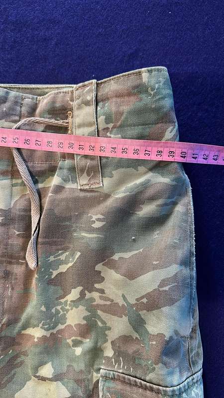 32 Battalion Camouflage Long Trousers - Size 8176