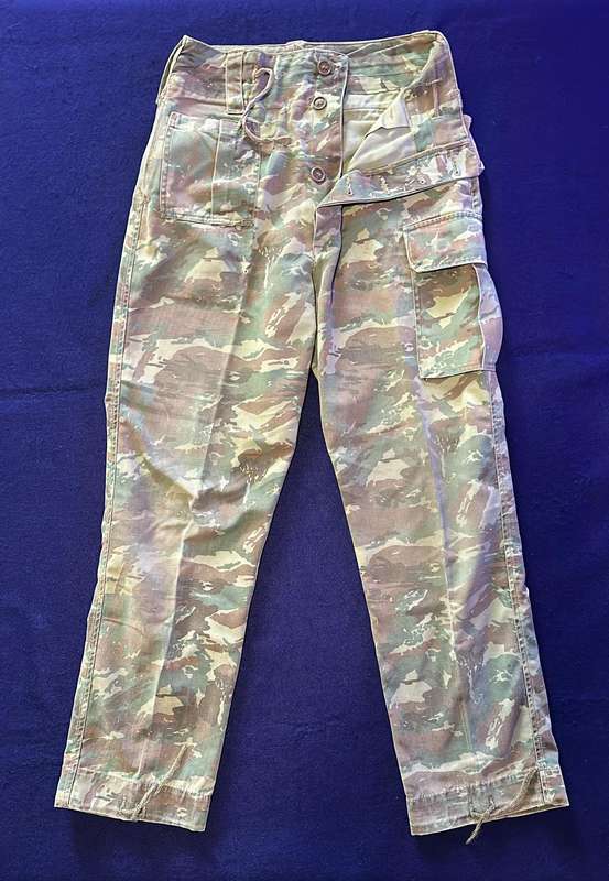 32 Battalion Camouflage Long Trousers - Size 8176