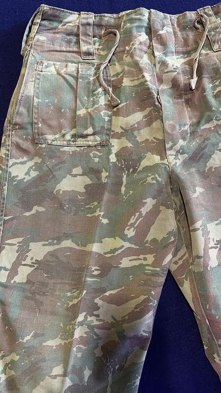 32 Battalion Camouflage Long Trousers - Size 8176