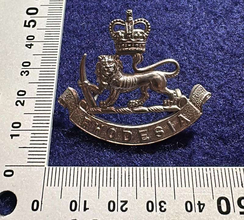 Rhodesian Cap Badge - Staff Corps 1060s - 1970
