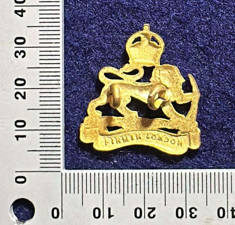 Rhodesian Cap Badge - Staff Corps 1050s - 1953 - FIRMIN LONDON