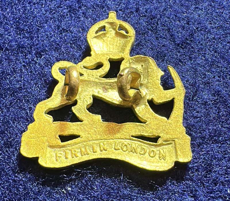Rhodesian Cap Badge - Staff Corps 1050s - 1953 - FIRMIN LONDON