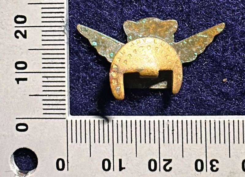 Rare Rhodesian "MORIAH" Badge  Winged Lion Emblem, Enamel Finish - Made by Metal Art, Pretoria