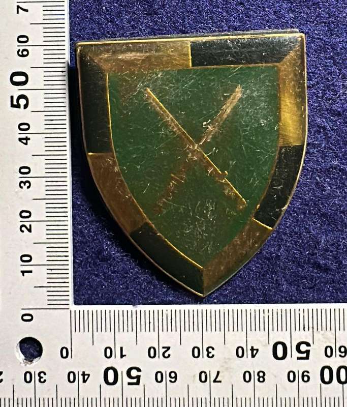 SADF Infantry School Flash (1 pin missing)