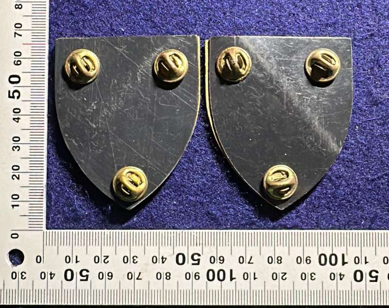 SADF 7 South African Infantry Battalion Metal Arm Flashes - Pair