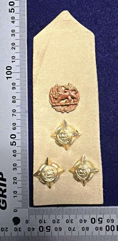 Rhodesia Rank Insignia - Field & Service Dress - 1972 - 1980 - BRIGADIER