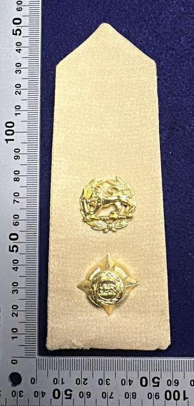 Rhodesia Rank Insignia - Field & Service Dress - 1972 - 1980 - LIEUTENANT COLONEL