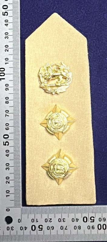 Rhodesia Rank Insignia - Field & Service Dress - 1972 - 1980 - COLONEL