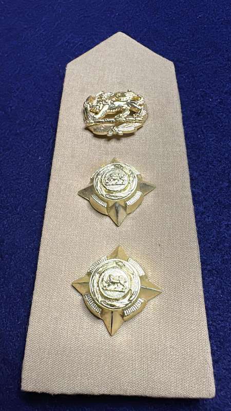 Rhodesia Rank Insignia - Field & Service Dress - 1972 - 1980 - COLONEL