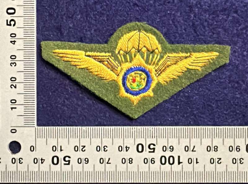 SAP, Special Task Force - Parachute wing Khaki - Embroidered