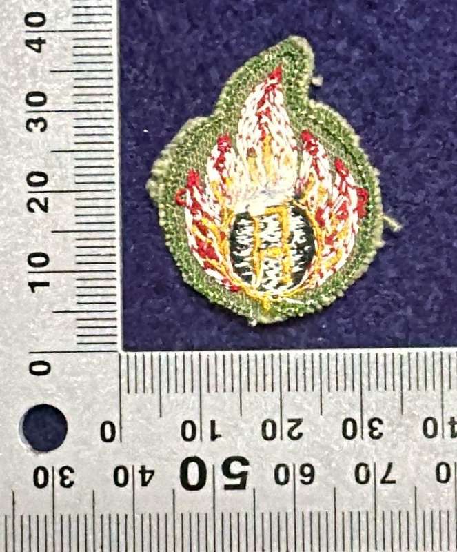 Rhodesian Army - Proficiency Badge - EXPLOSIVE ORDNANCE DISPOSAL - 1970s