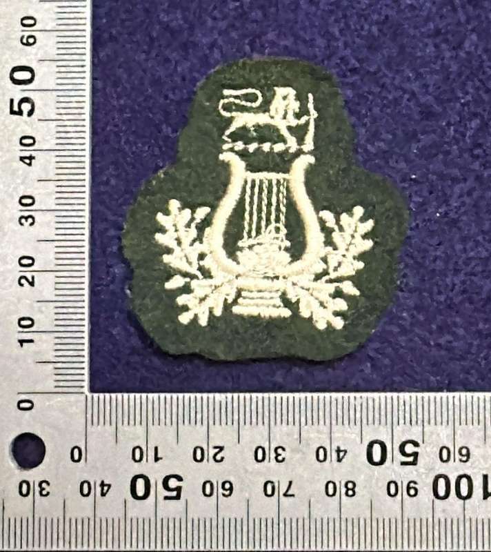 Rhodesian Army - Proficiency Badge - BANDSMAN - Tartan Green Uniform - 1970 to 1980
