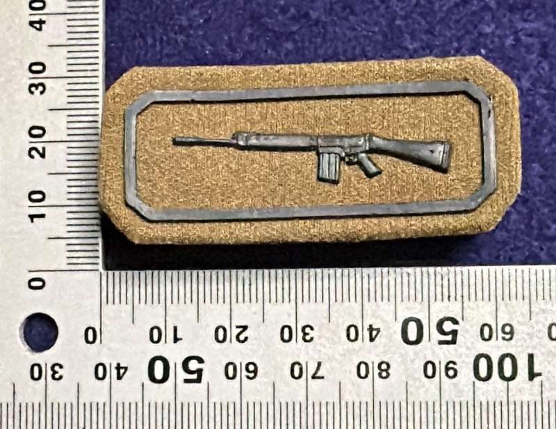 SADF - Marksman Qualification Badge - Pin on