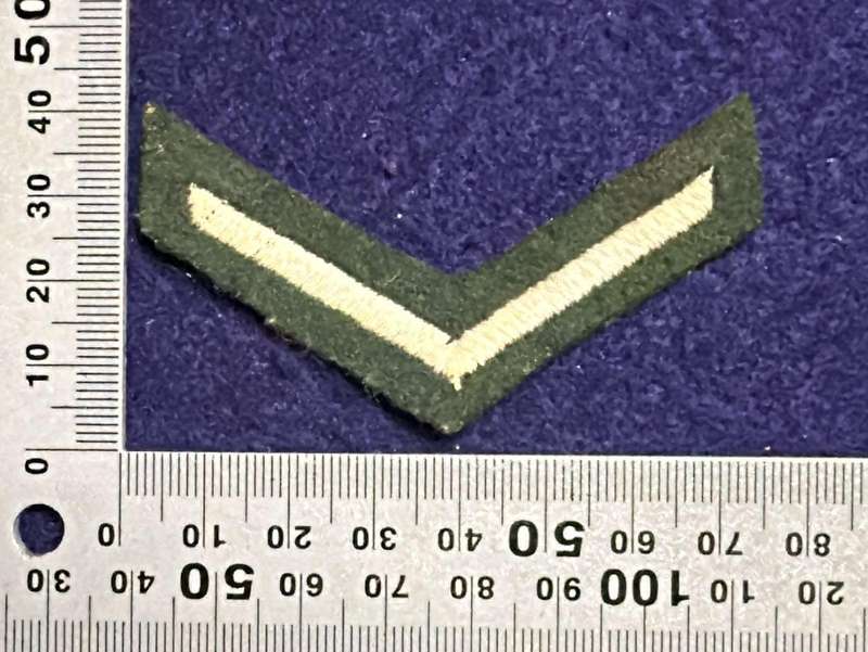 Rhodesian Army - Rank - Lance Corporal - Tartan Green Uniform - 1960 to 1980