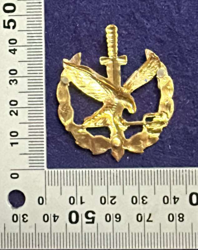 SAP Taskforce Operator Qualification Badge - Metal (no pins)