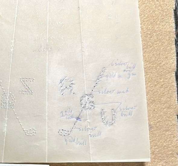 RHODESIA COLOURS - RHODESIA GOLF UNION BULLION, WITH DOCUMENTS