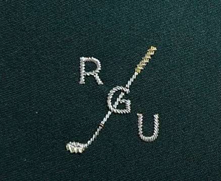 RHODESIA COLOURS - RHODESIA GOLF UNION BULLION, WITH DOCUMENTS