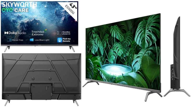 Skyworth 43 inch E5500G Series Full HD Smart Google TV