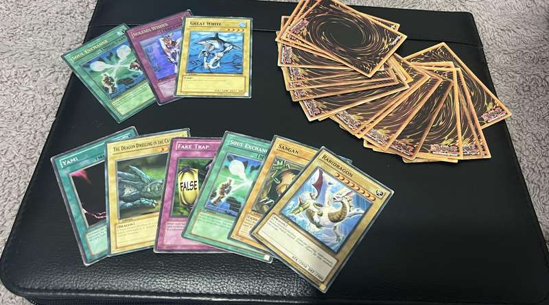 Vintage Yu-Gi-Oh Cards with some Shineys