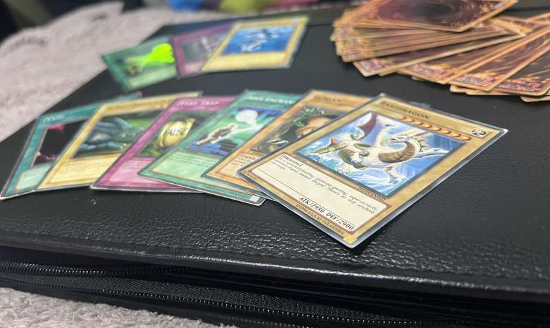 Vintage Yu-Gi-Oh Cards with some Shineys