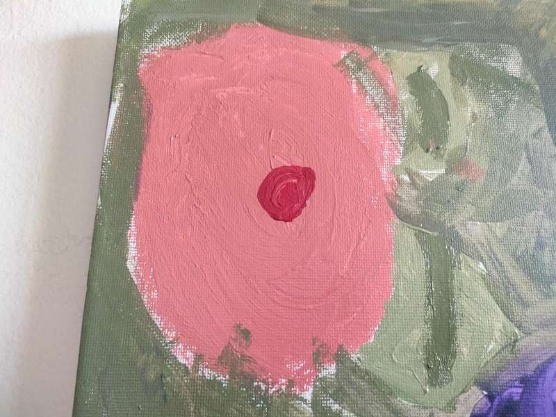 Flowers Painting by Aurora Hardavnarain