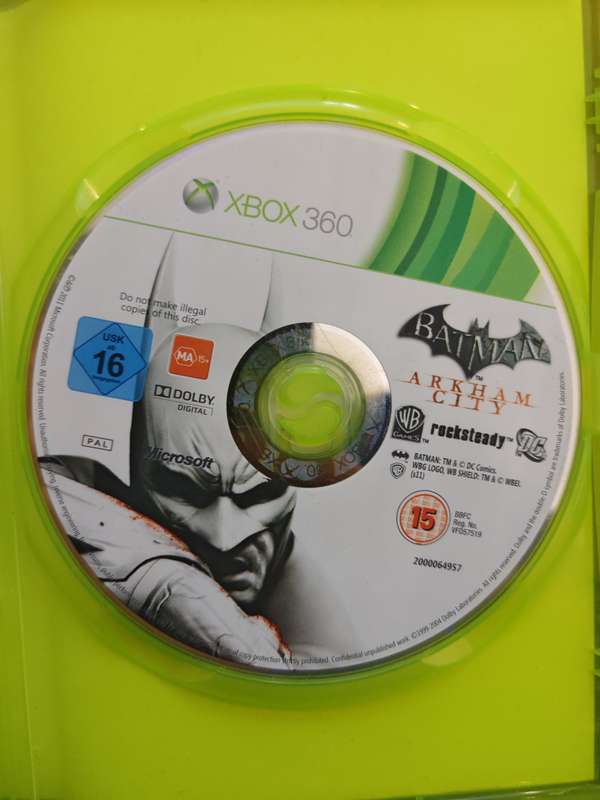 BATMAN ARKHAM CITY (DISK ONLY)