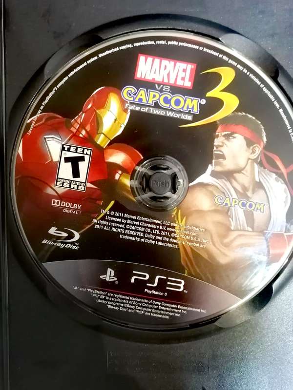 MARVEL VS CAPCOM 3 (Disk only)