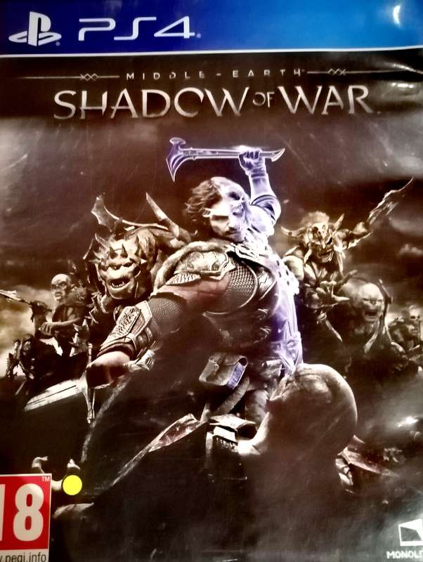 SHADOW OF WAR PS4