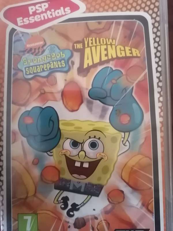 SPONGEBOB SQUREPANTS YELLOW AVENGER (PSP)