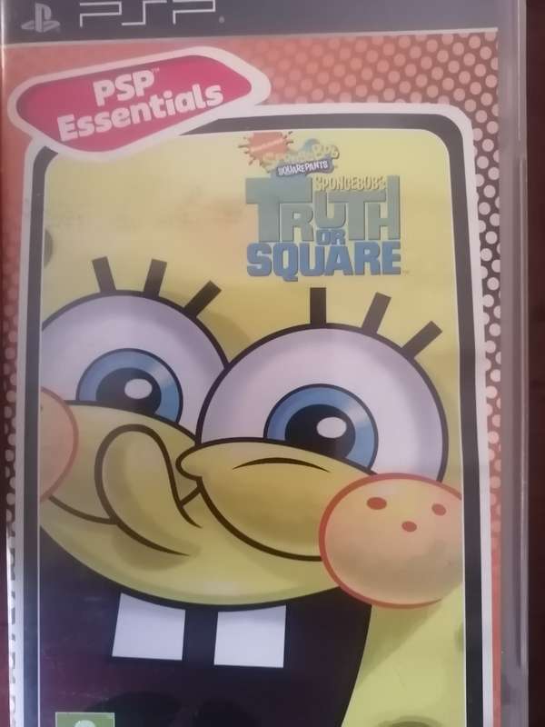 SPONGEBOB SQUREPANTS TRUTH OR SQURE(PSP)