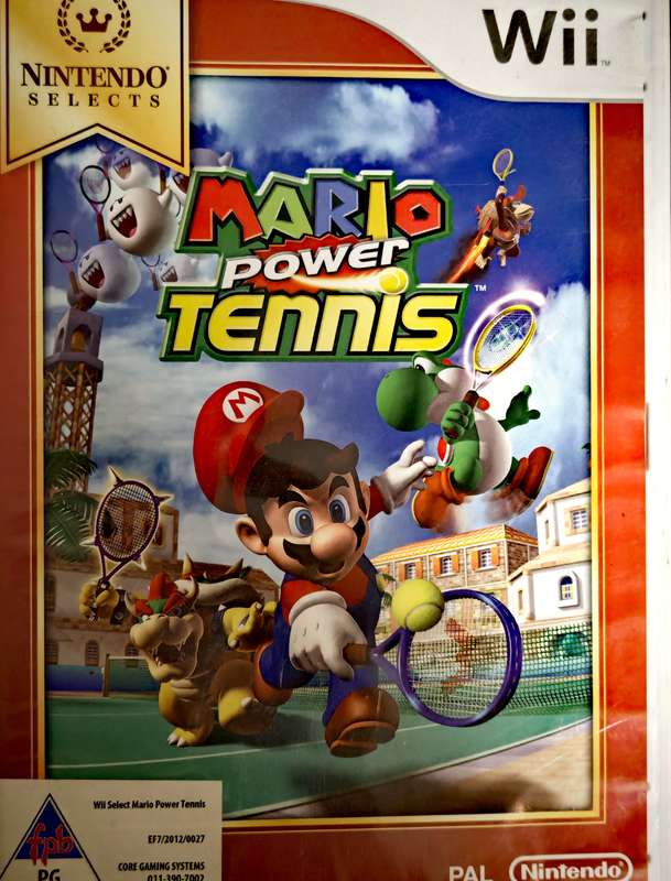 MARIO POWER TENNIS WII