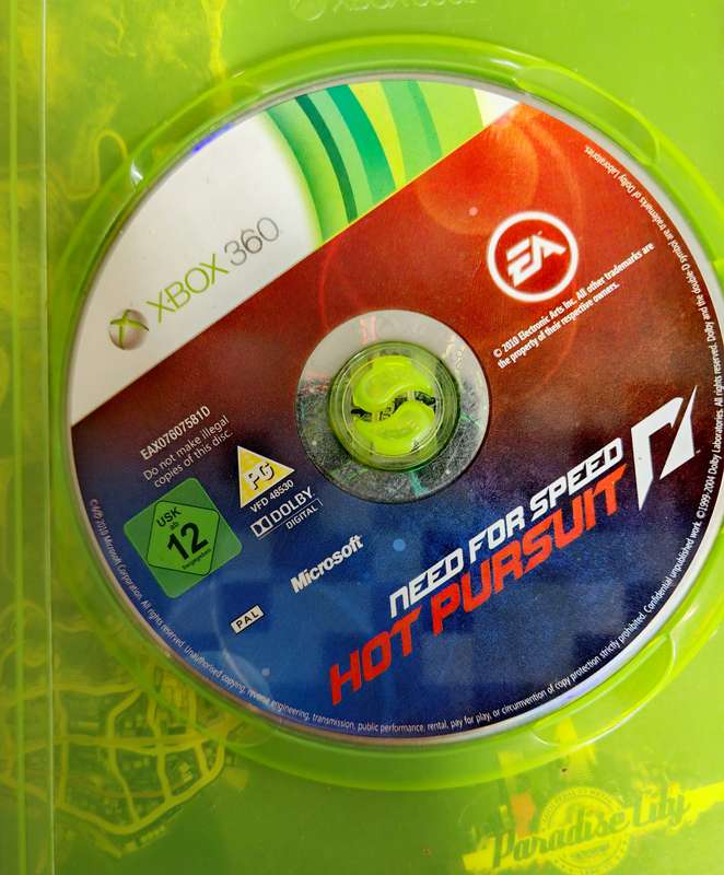 NEED FOR SPEED HOT PURSUIT(DISK ONLY Great Condition)