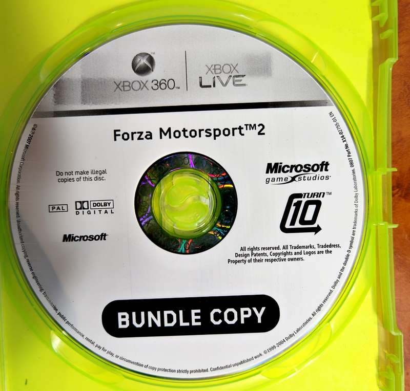 FORZA 2 XBOX 360 BUNDLE COPY