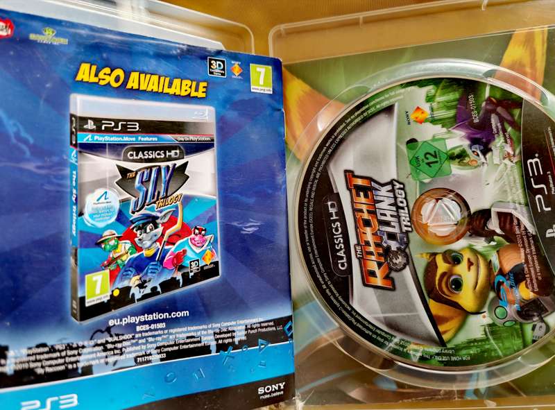 RATCHET AND CLANK TRILOGY PS3