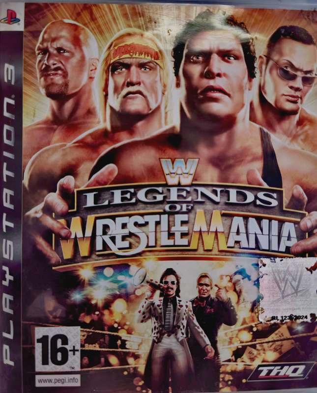 LEGENDS OF WRESTLE MANIA (PS3)