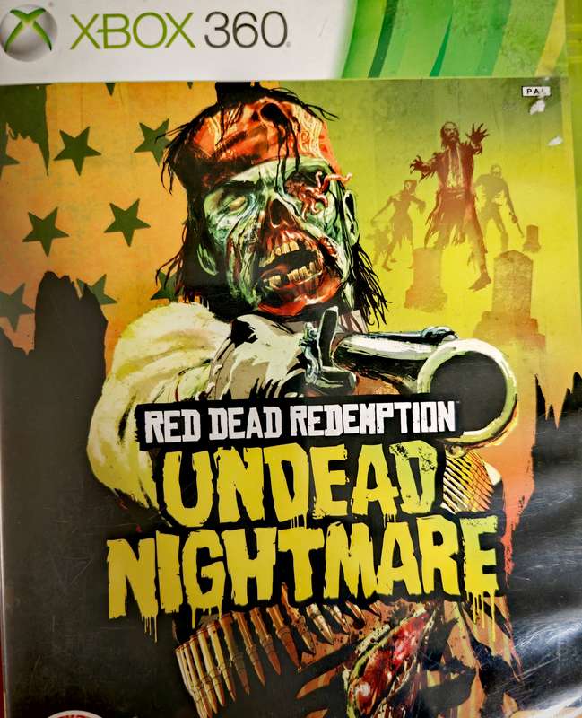 RED DEAD REDEMPTION UNDEAD NIGHTMARE XBOX 360