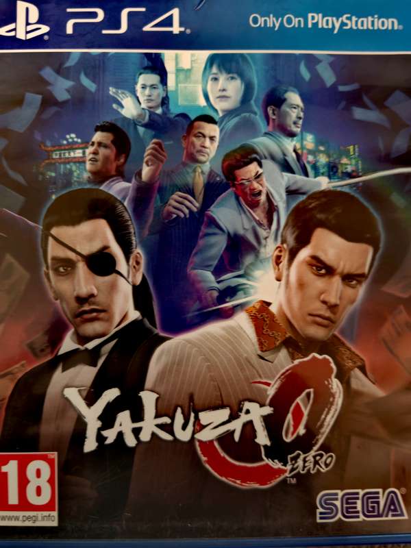 YAKUZA ZERO PS4