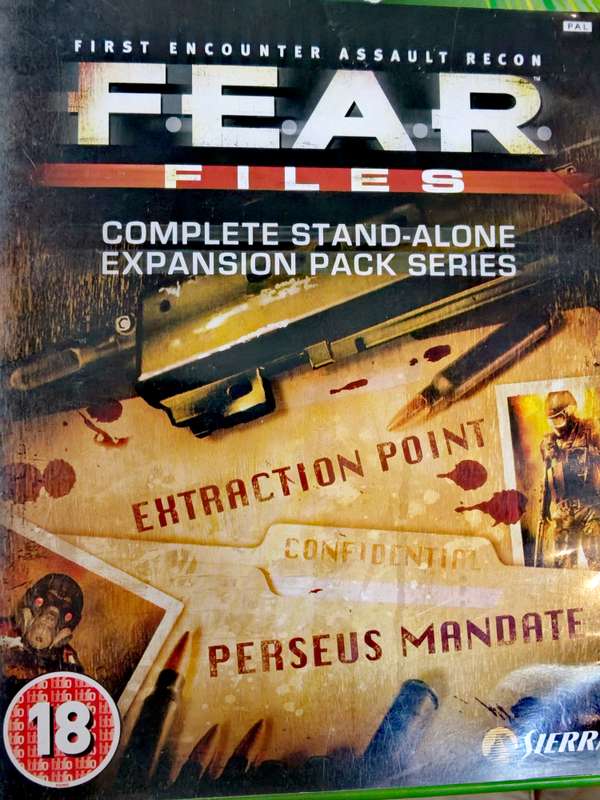 FEAR FILES (XBOX 360)
