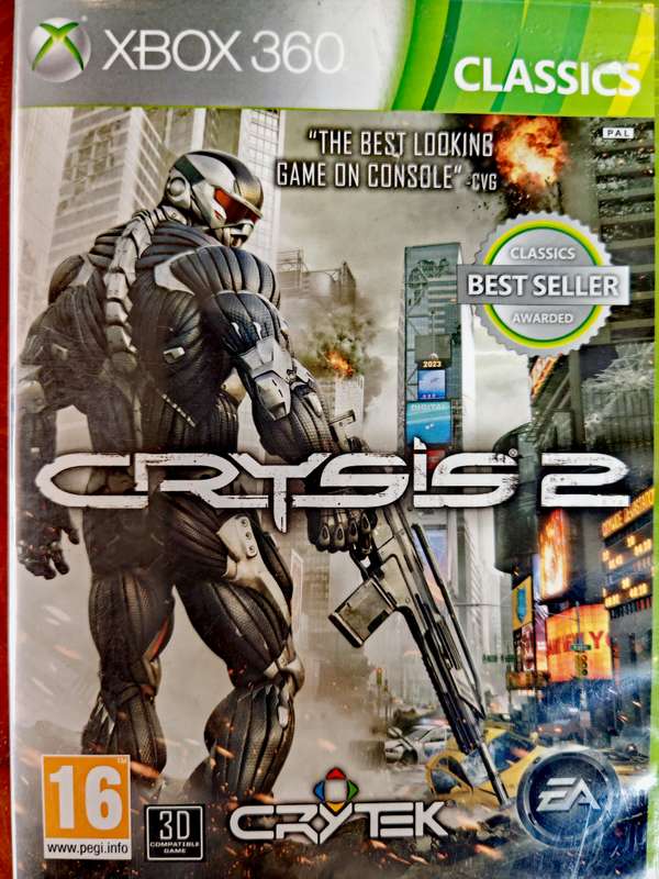 CRYSIS 2 XBOX 360