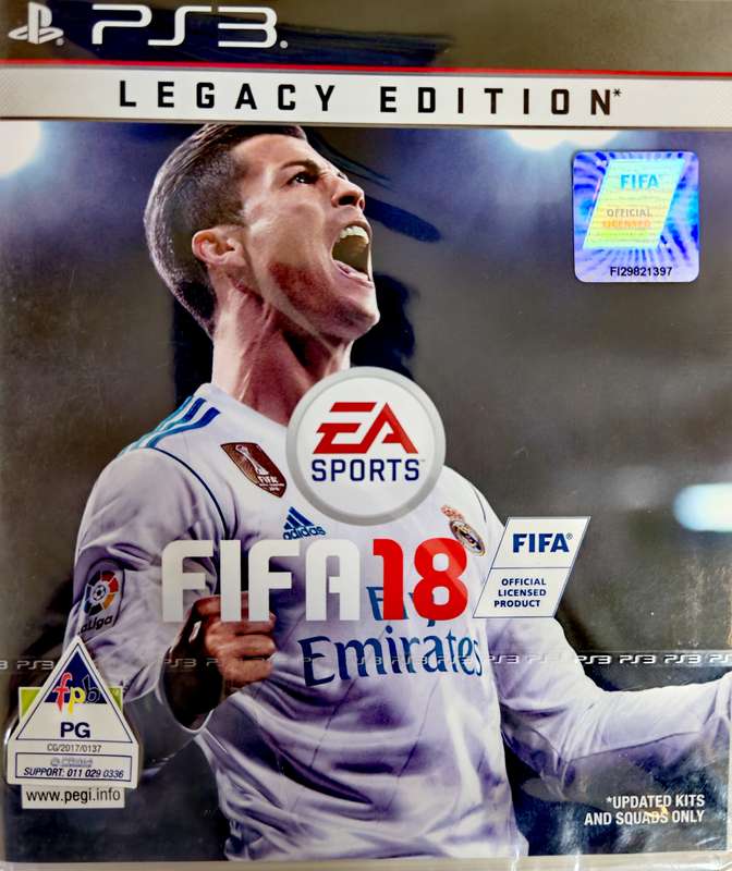 FIFA 18 BRAND NEW SEALED PS3