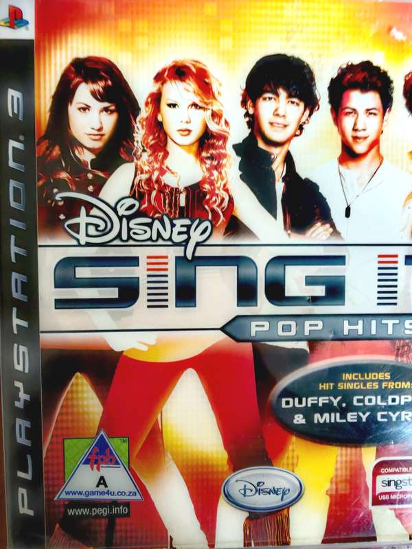 DISNEY SING IT POP HITS PS3
