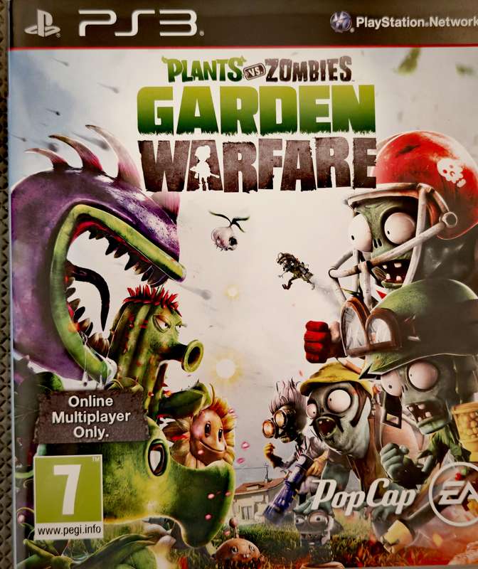 PLANTS vs ZOMBIES GARDEN WARFARE PS3