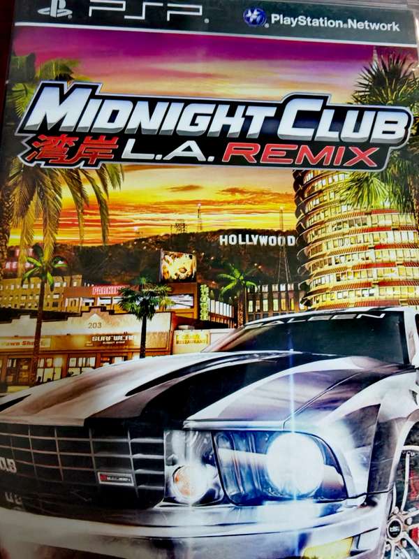 MIDNIGHT CLUB LA REMIX PSP