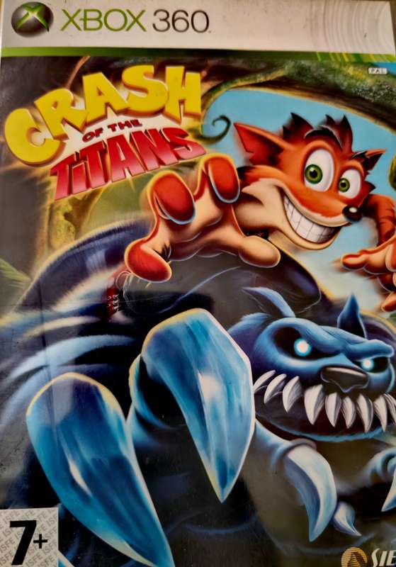 CRASH OF THE TITANS XBOX 360
