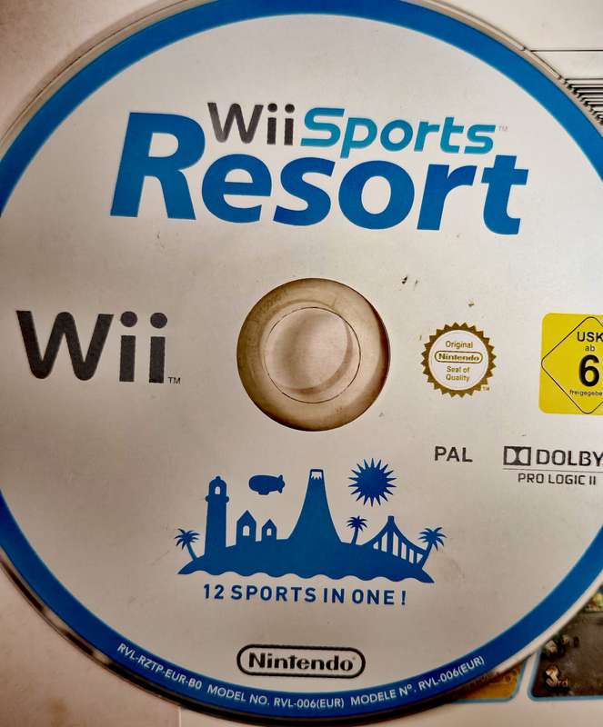 WII SPORTS RESORT (DISK ONLY)