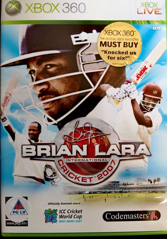 BRIAN LARA CRICKET XBOX 360 Great Condition